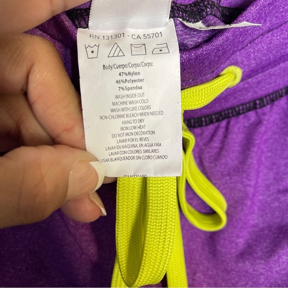 Zumba Fitness Lets Go Halfsies Harem Pants Purple
Size Large - Picture 10 of 11